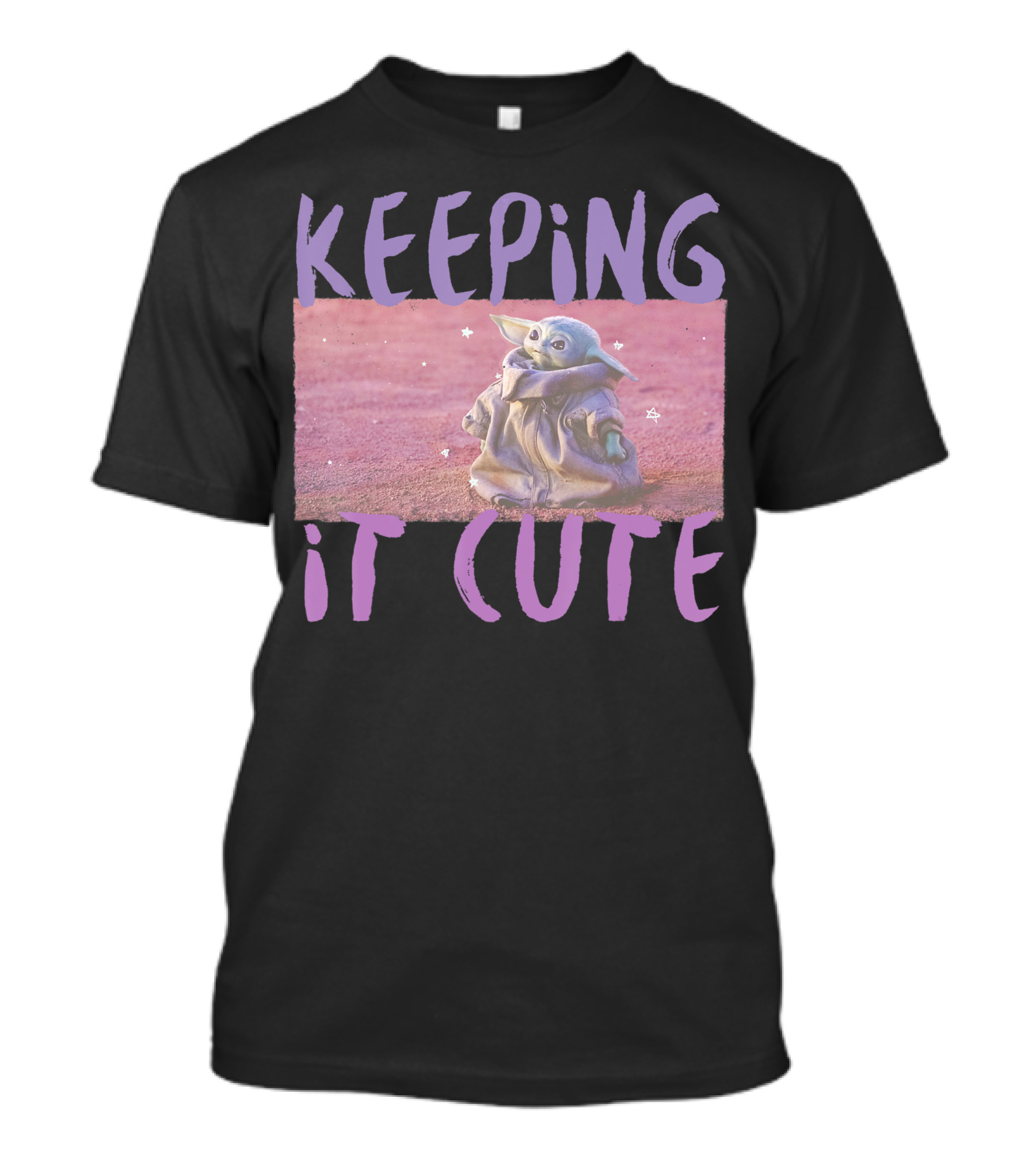 Star Wars The Mandalorian The Child Keeping It Cute T-Shirt