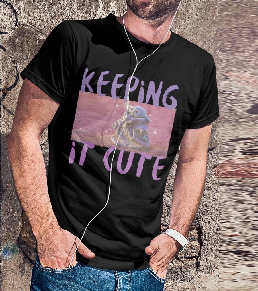 Star Wars The Mandalorian The Child Keeping It Cute T-Shirt