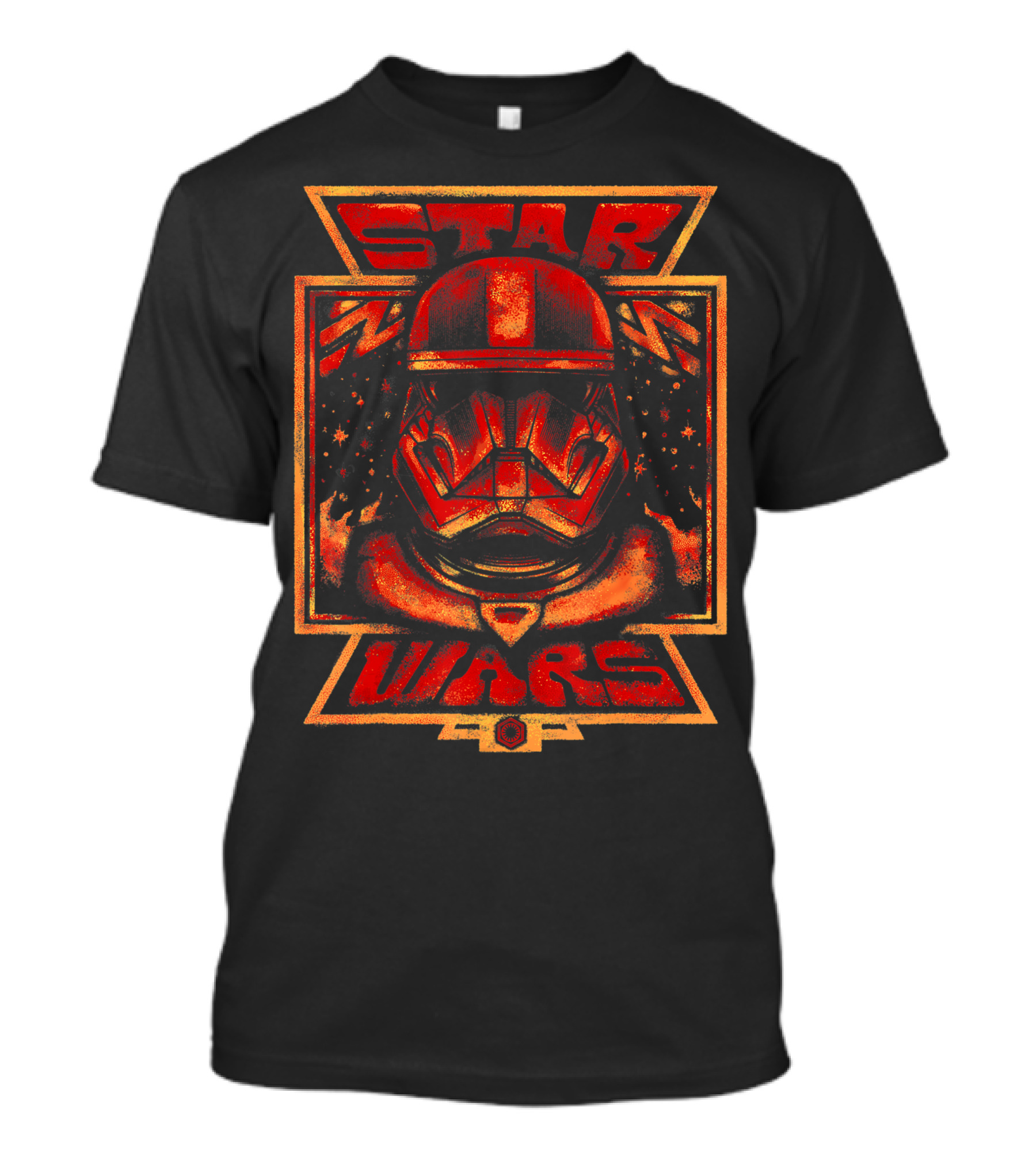 Star Wars The Rise Of Skywalker Sith Trooper Retro Helmet T-Shirt