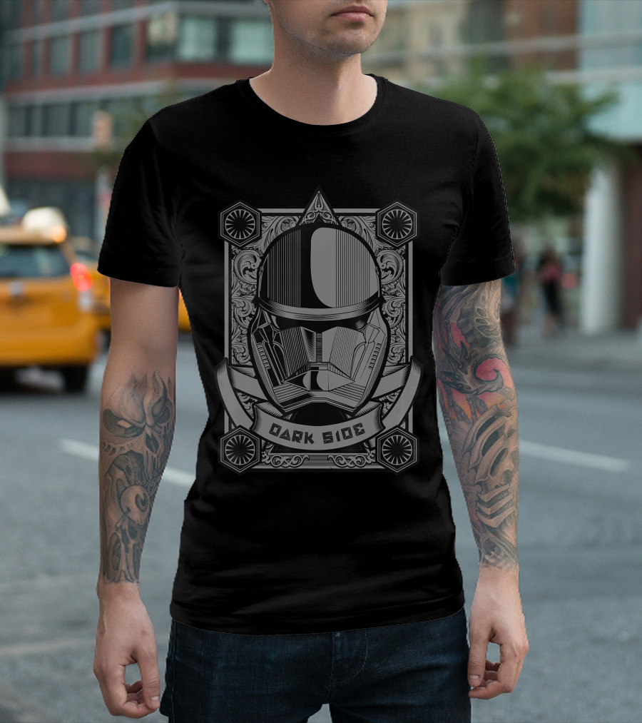 Star Wars The Rise Of Skywalker Dark Side Sith Trooper Playing Card T-Shirt