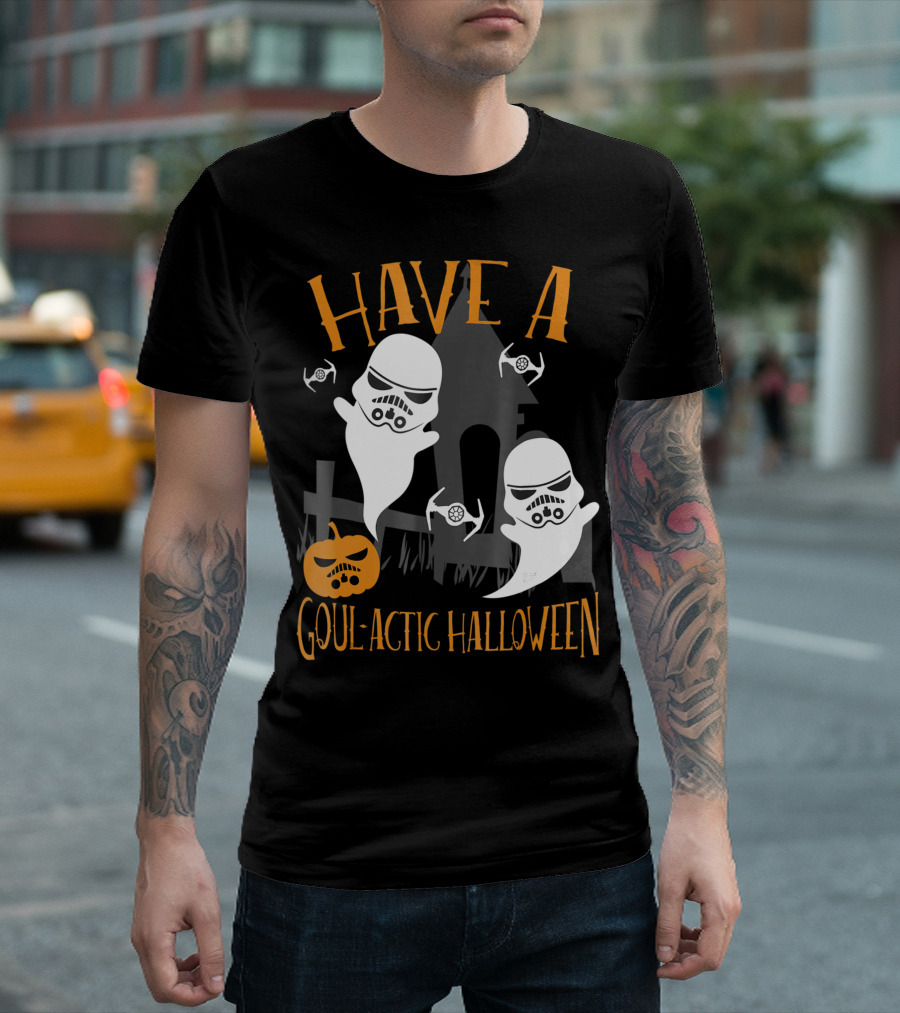 Have A Star Wars Trooper Ghosts Goulactic Halloween T-Shirt