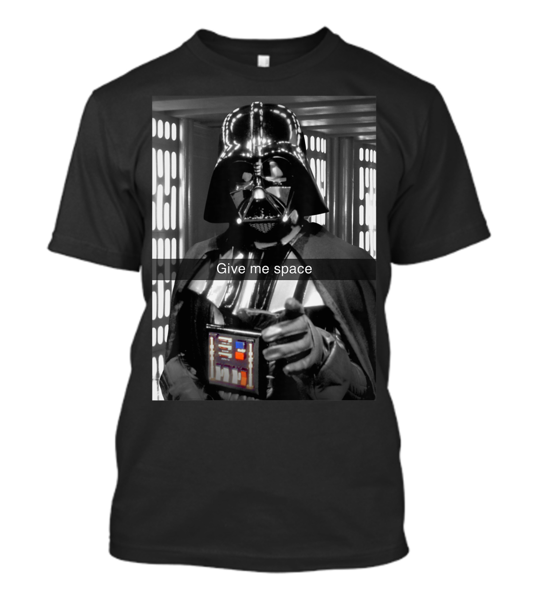 Star Wars Darth Vader Give Me Space Retro Photo T-Shirt