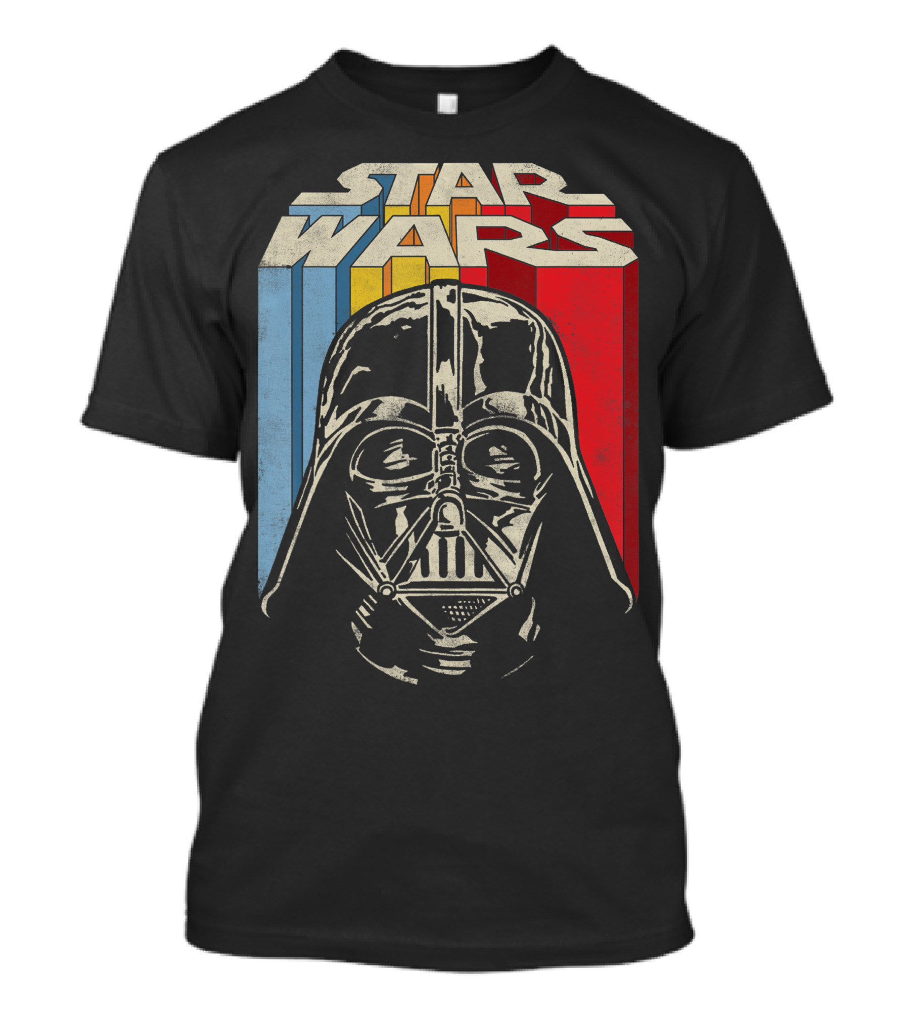 Star Wars Vintage Darth Vader Retro Colors T-Shirt