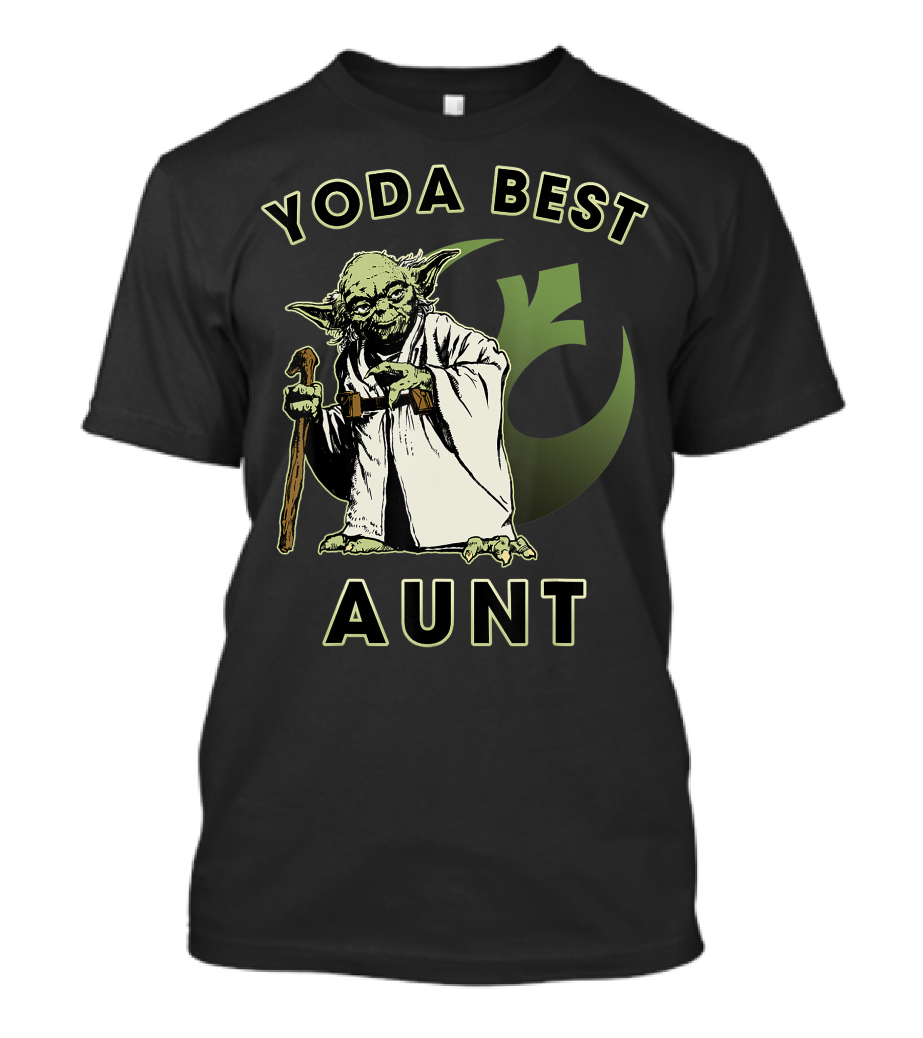 Yoda Best Aunt Star Wars Rebel T-Shirt