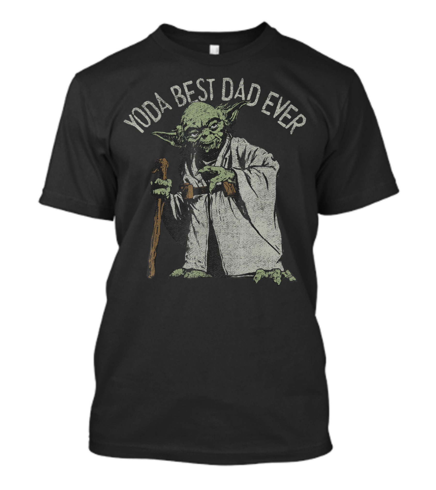 Star Wars Yoda Best Dad Ever Jedi Master T-Shirt