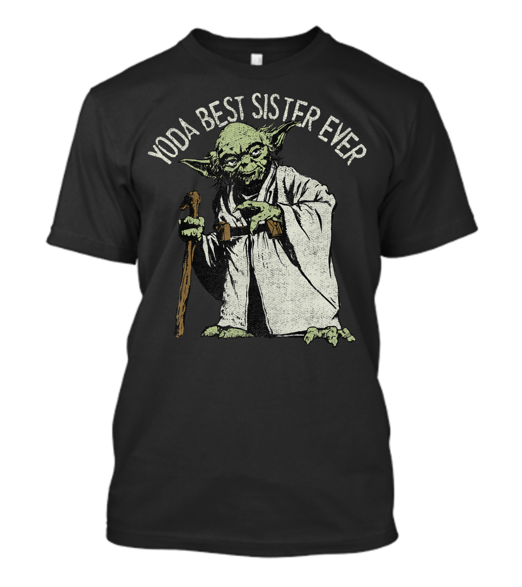 Yoda Best Sister Ever Star Wars Iconic Yoda T-Shirt