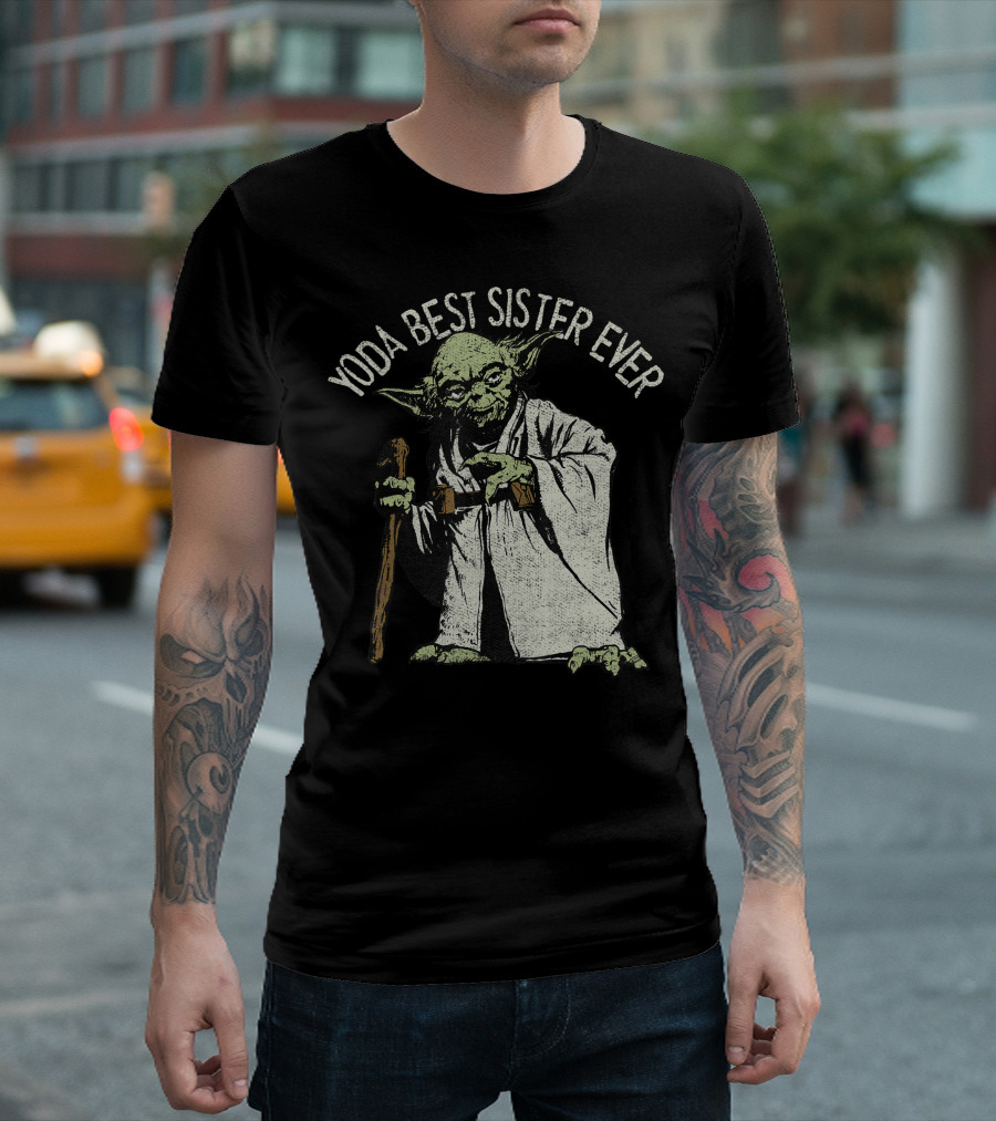 Yoda Best Sister Ever Star Wars Iconic Yoda T-Shirt