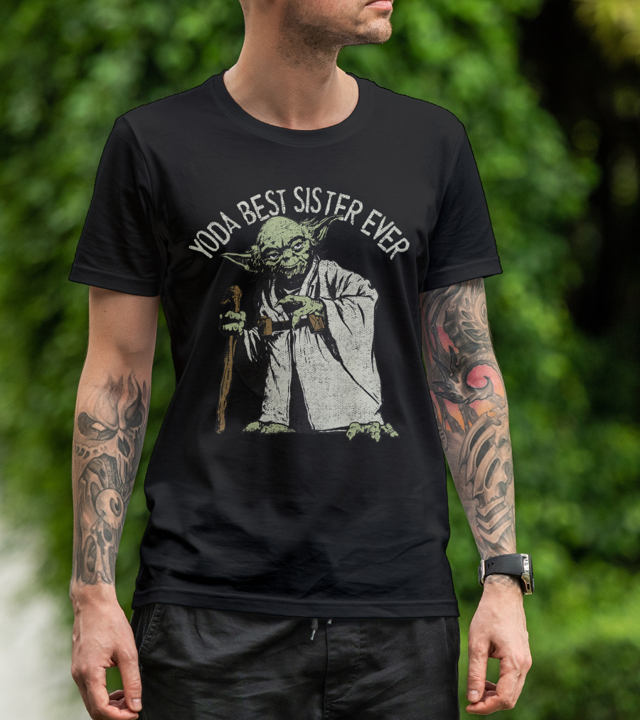 Yoda Best Sister Ever Star Wars Iconic Yoda T-Shirt
