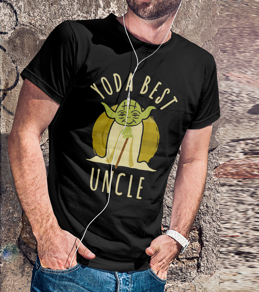 Yoda Best Uncle Star Wars Cartoon Yoda T-Shirt
