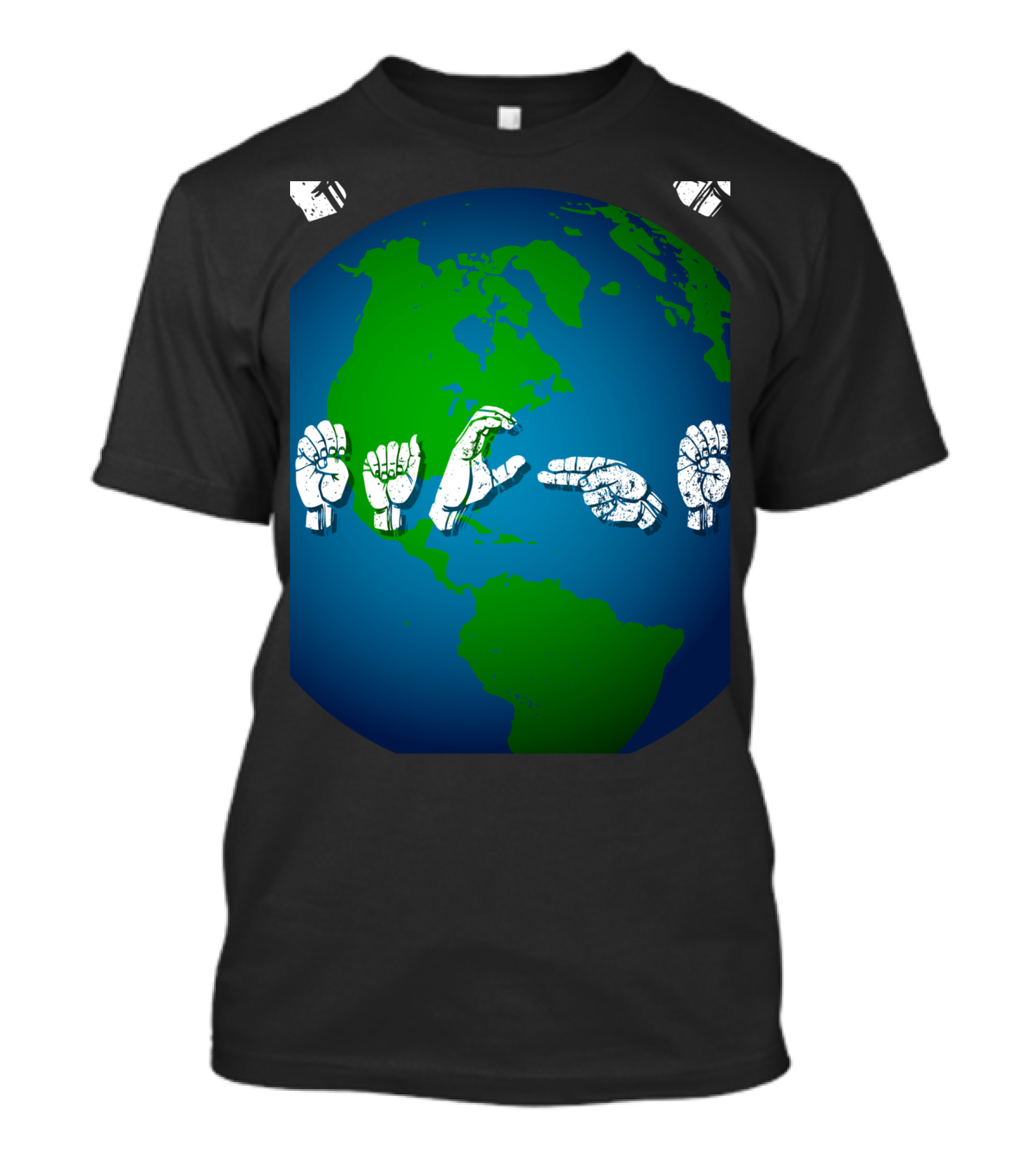 American Sign Language World Best Teacher T-Shirt