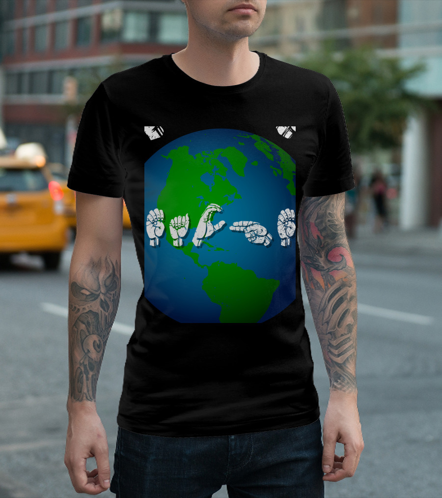 American Sign Language World Best Teacher T-Shirt