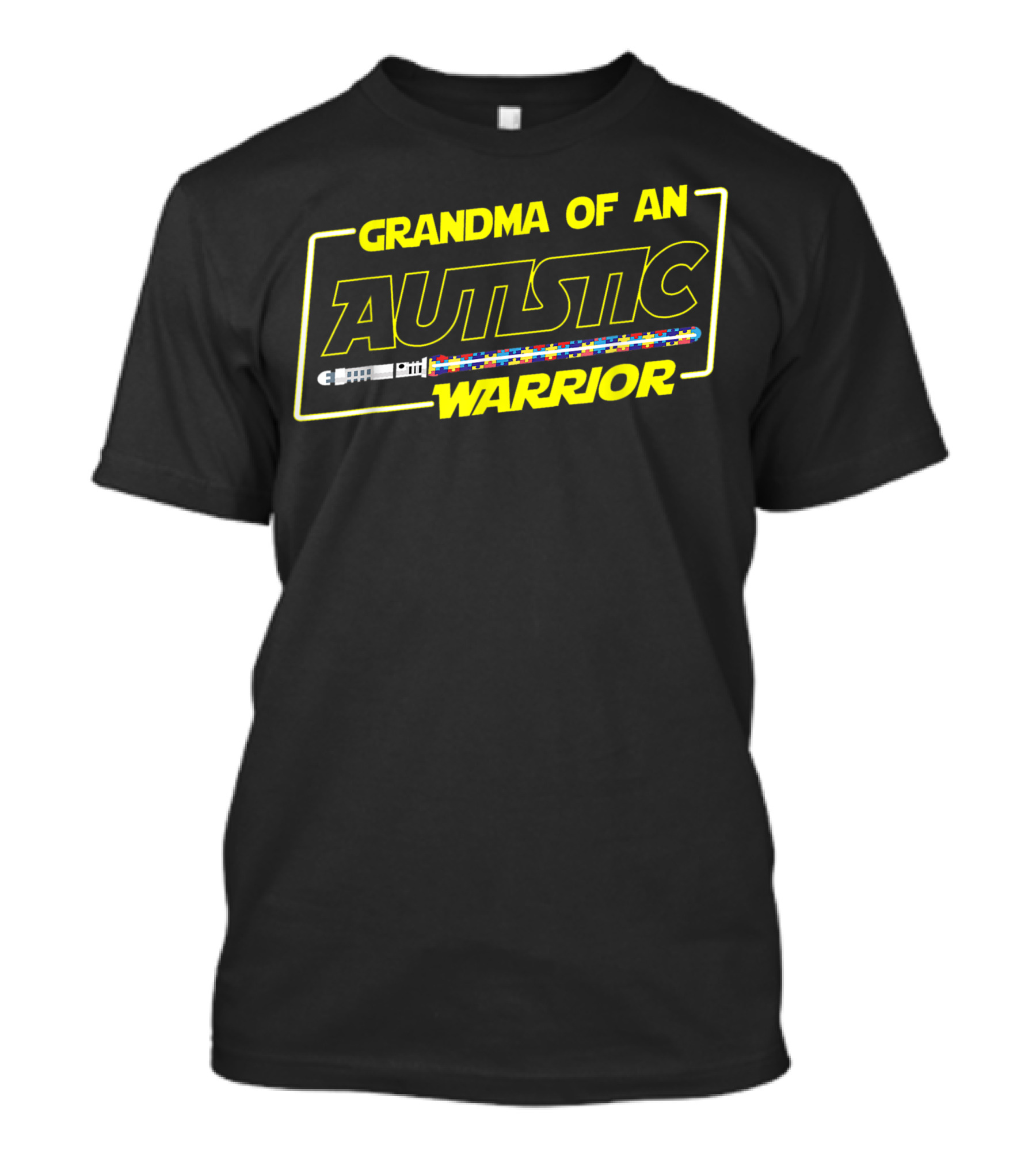 Grandma Of An Autistic Warrior T-Shirt