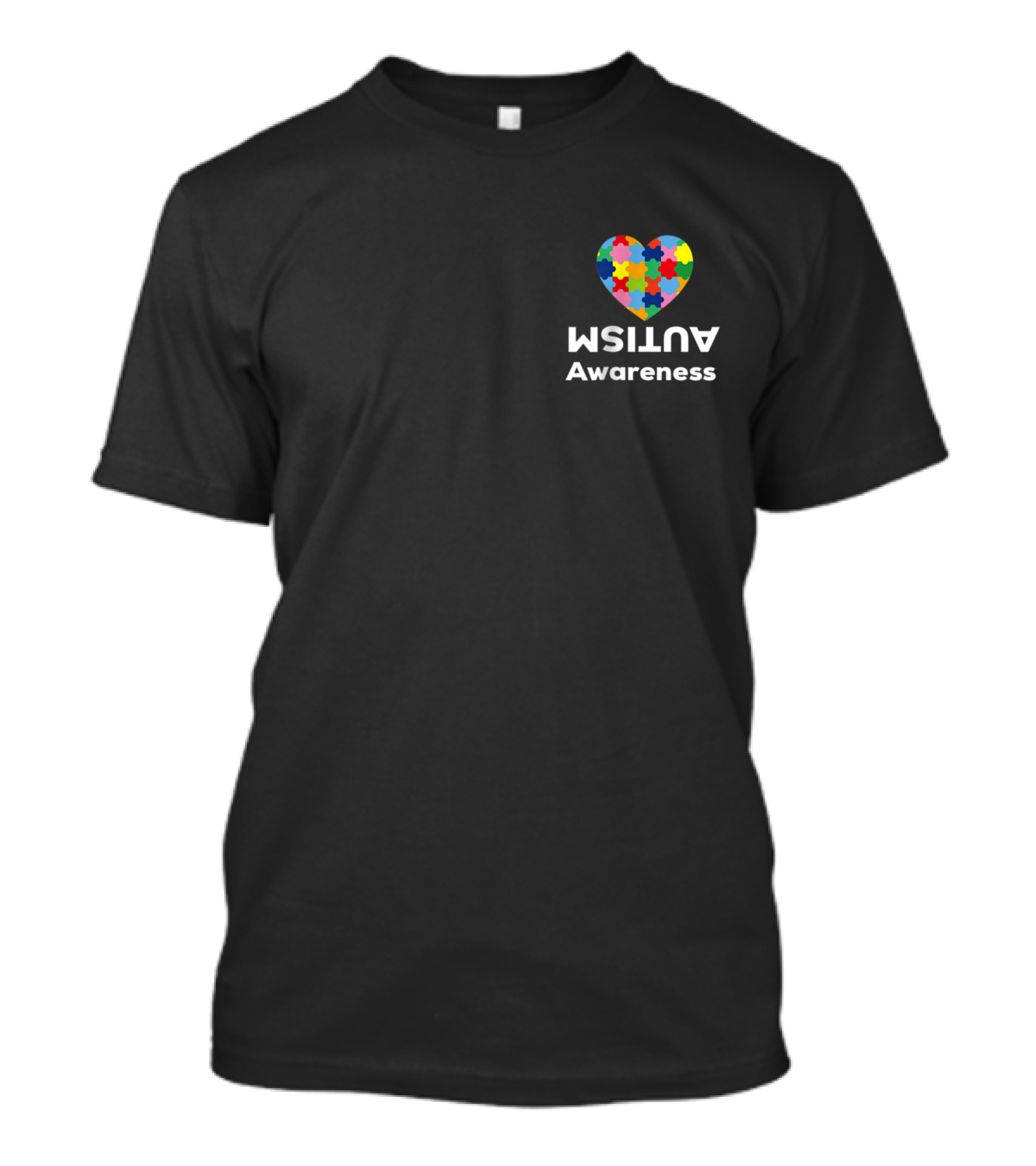 Autism Awareness Love Heart Puzzle April 2Nd T-Shirt