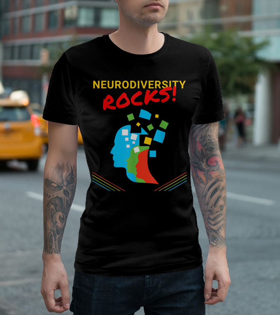 NEURODIVERSITY ROCKS Autism Awareness T-Shirt