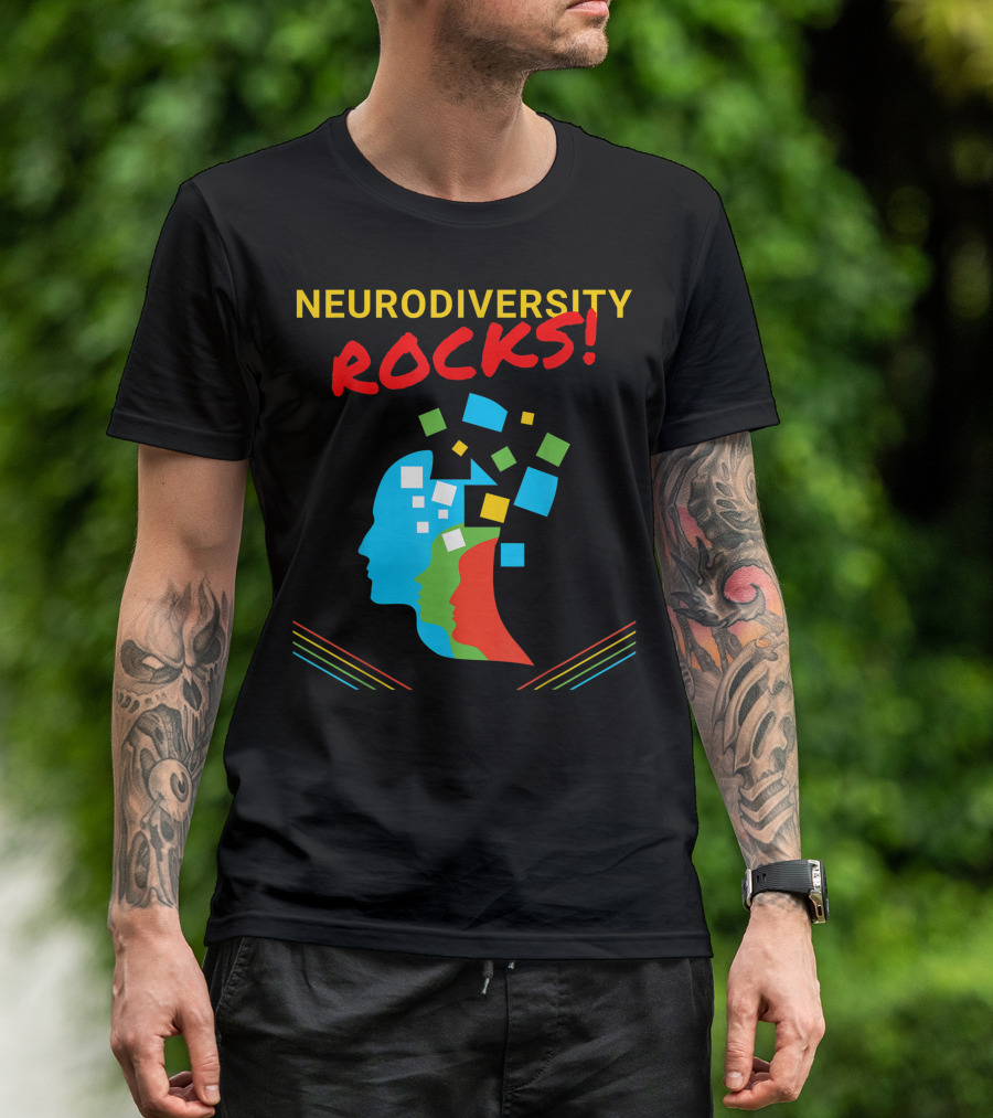 NEURODIVERSITY ROCKS Autism Awareness T-Shirt