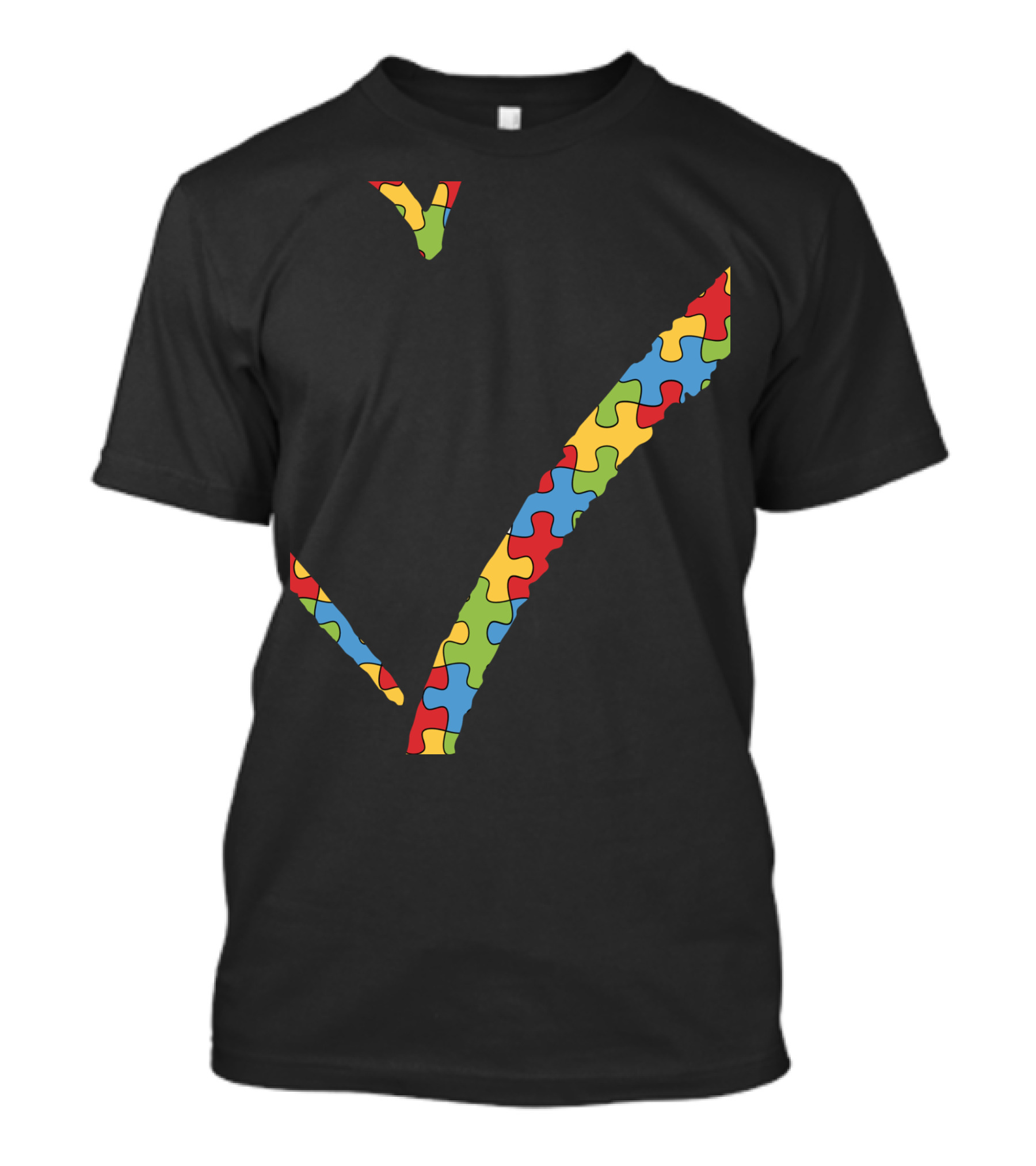 Autism Awareness Cousin Puzzle Piece Heart T-Shirt