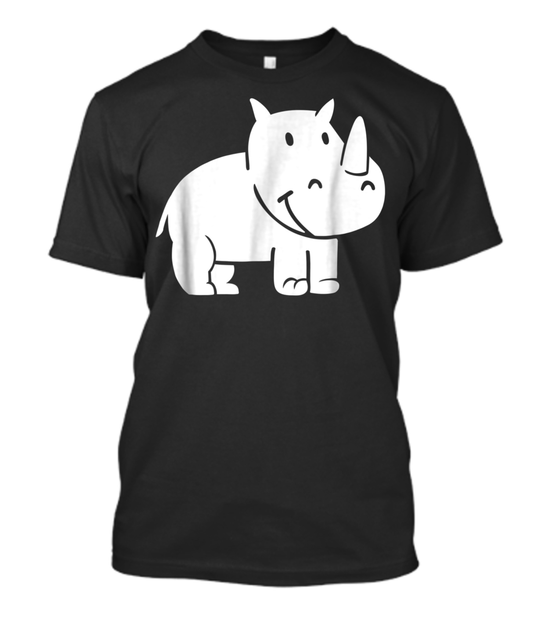 Cute Smiling Rhino T-Shirt