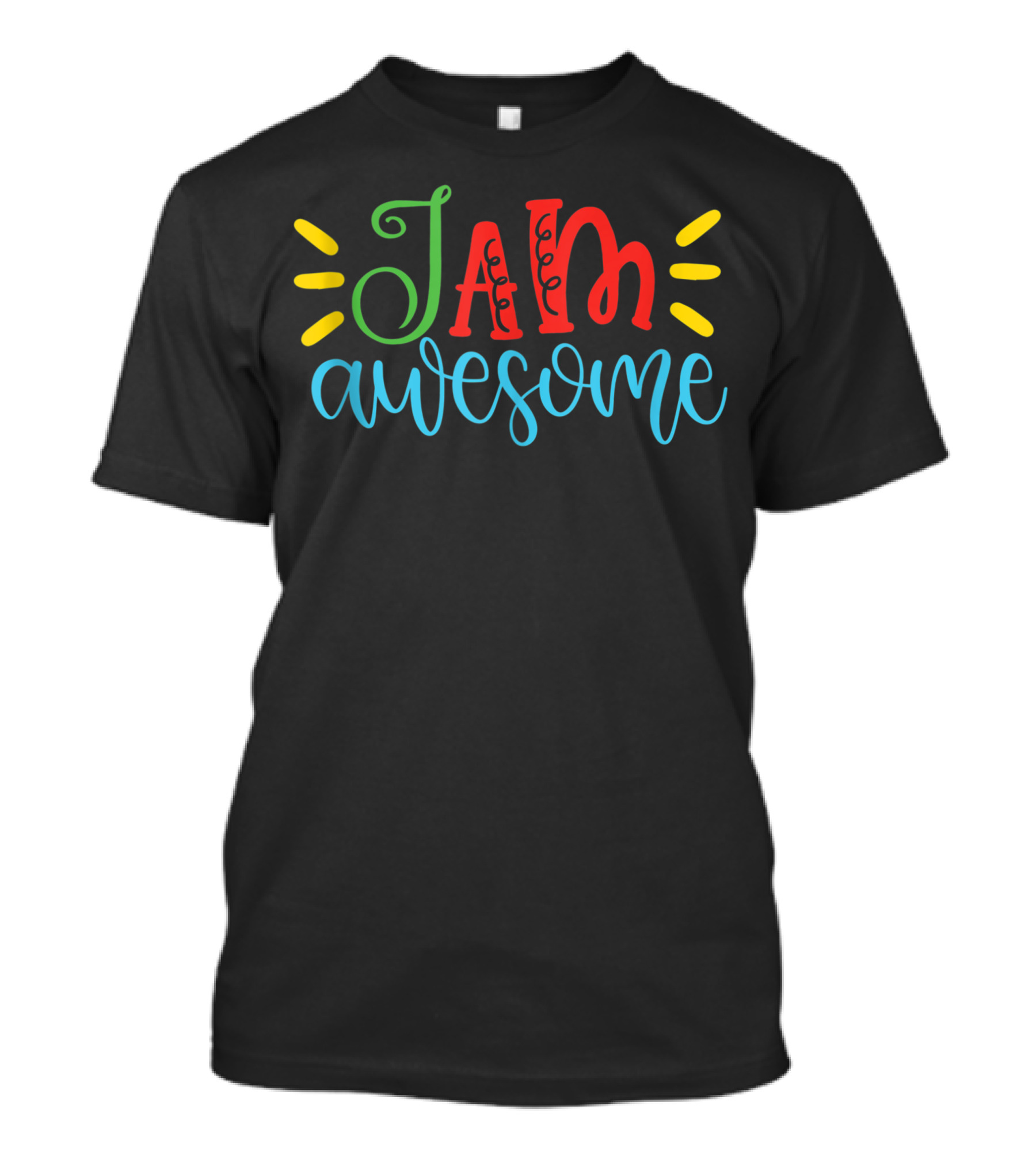 I Am Awesome Autism For Autistic Adults Kids Autism Empowering Bright Text T-Shirt