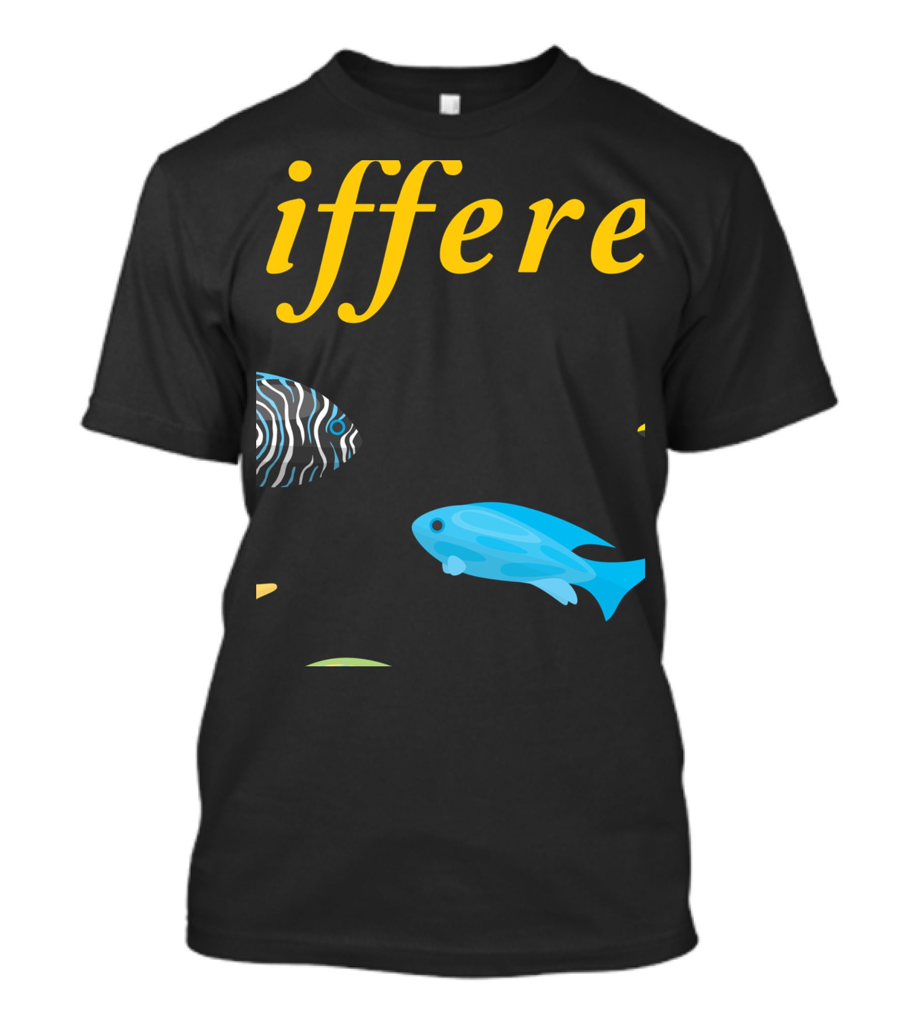 Its Okay To Be Different Tropical Fish Autistic Ocean Diversity T-Shirt