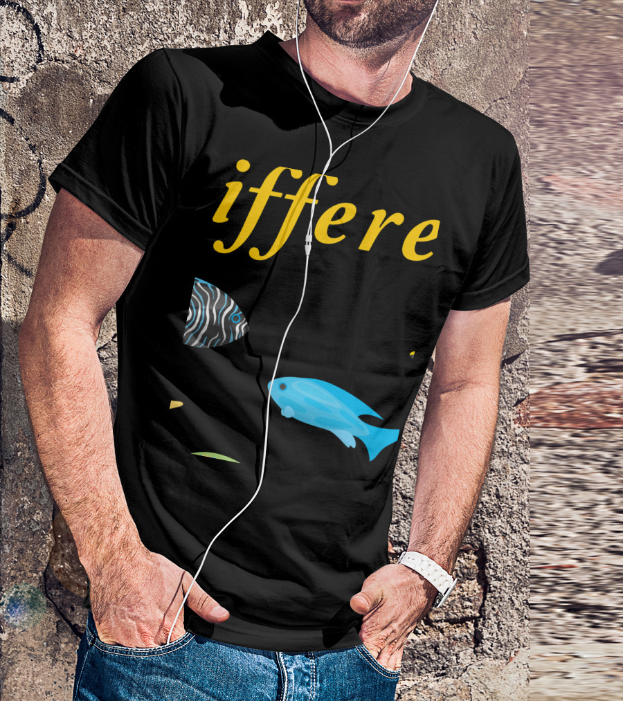 Its Okay To Be Different Tropical Fish Autistic Ocean Diversity T-Shirt