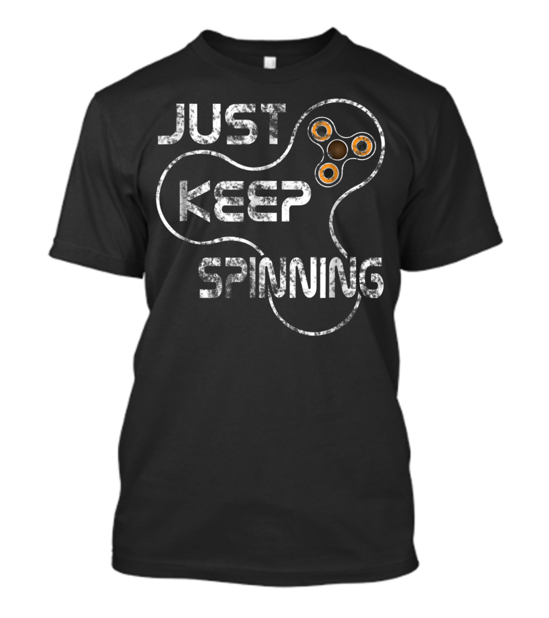 Just Keep Spinning Fidget Spinner T-Shirt