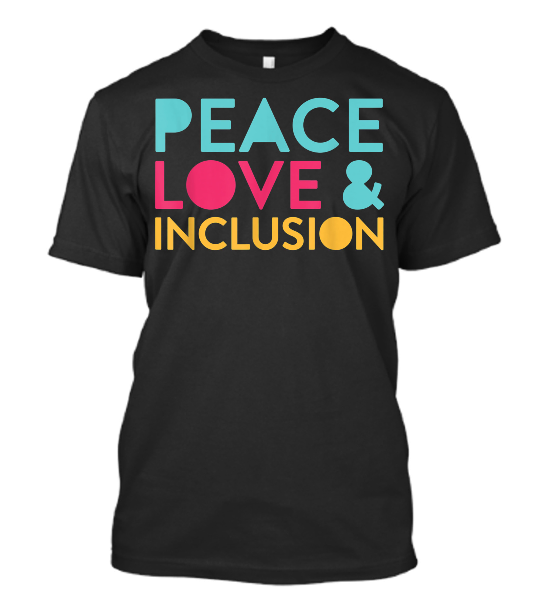 Peace Love Inclusion Special Education Teacher T-Shirt