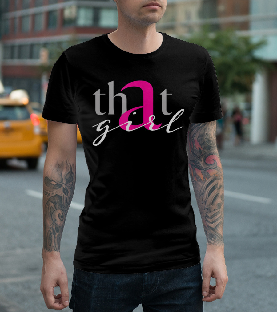 That a Girl Female Affirmation Black Girl Magic T-Shirt