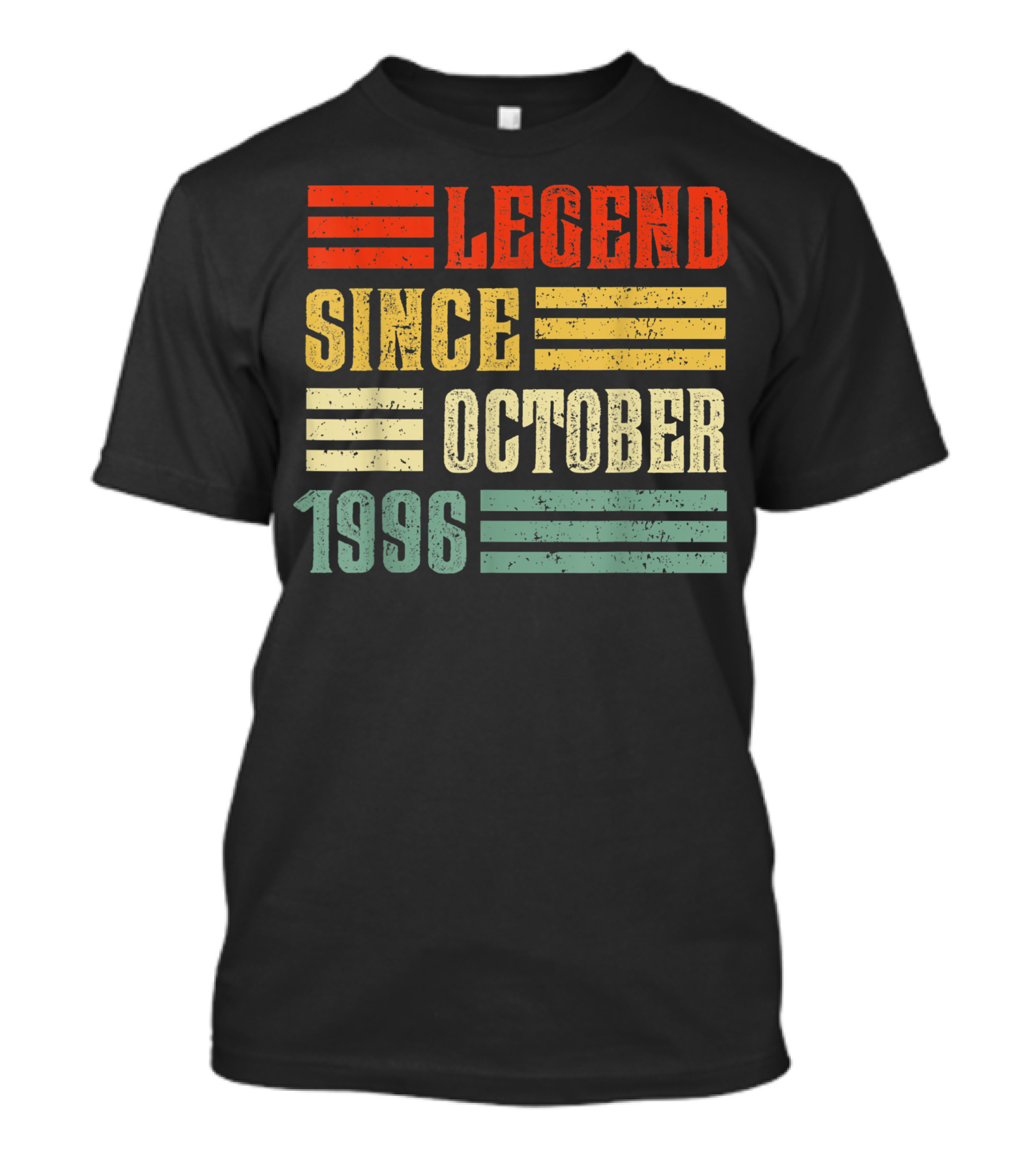Legend Since October 1996 Vintage Birthday T-Shirt