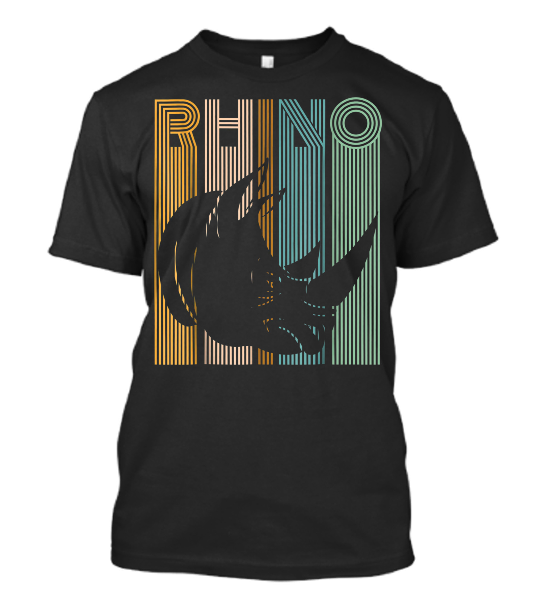 Rhino Vintage Striped T-Shirt
