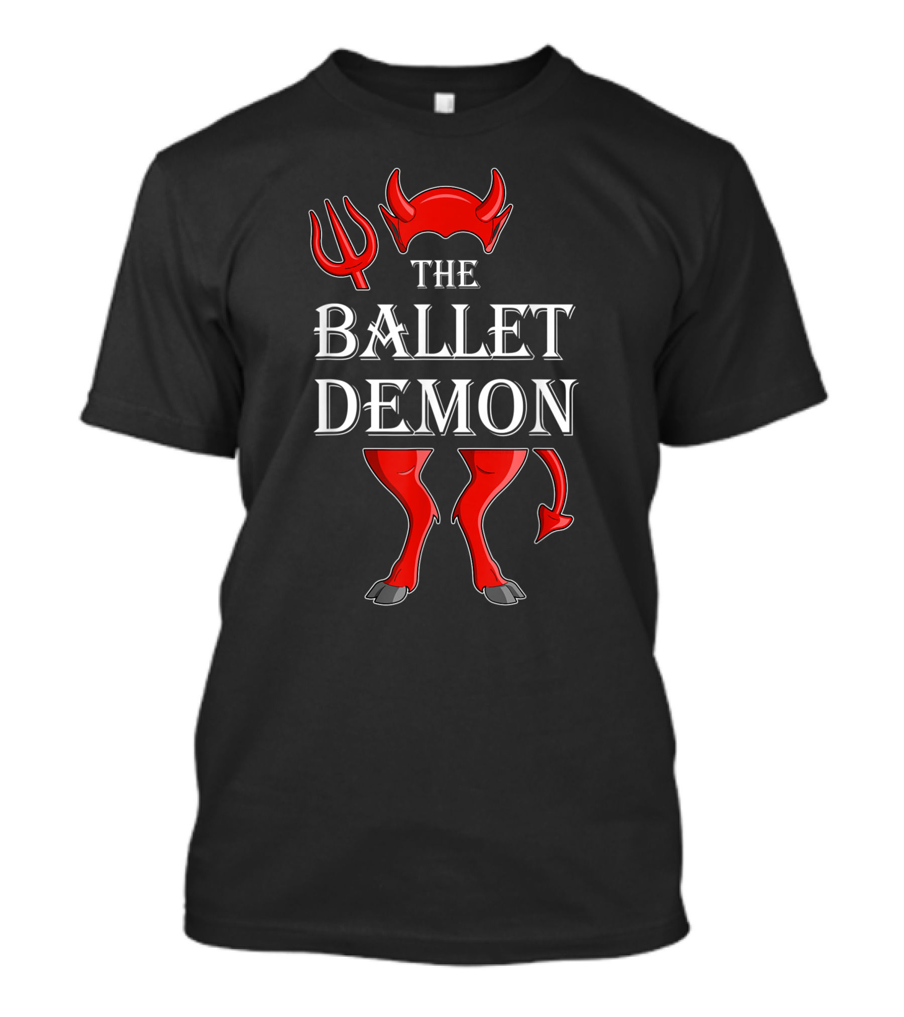 The Ballet Demon Matching Family Group Holiday Party T-Shirt