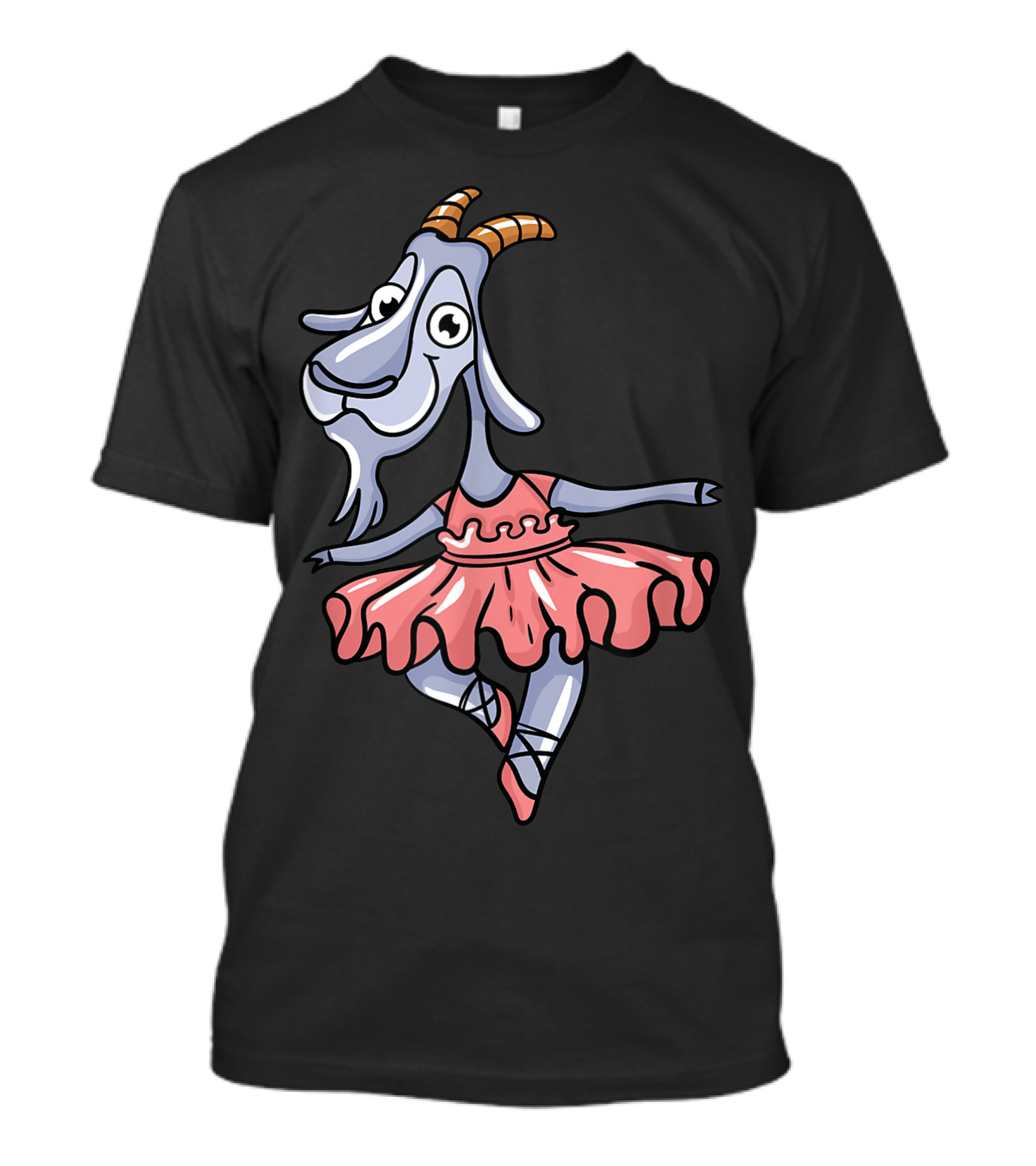 Christmas Ballet Goat Ballerina Dancer T-Shirt