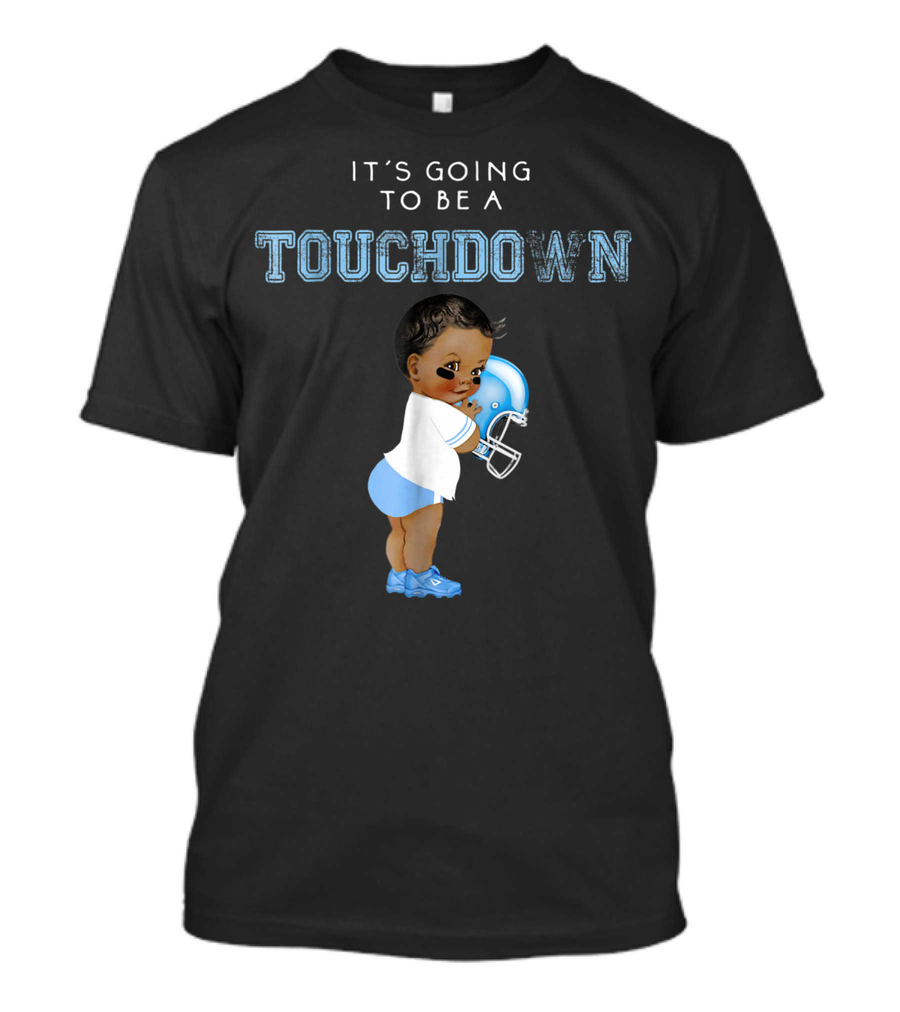 It's Going To Be A Touchdown Baby Shower Football T-Shirt