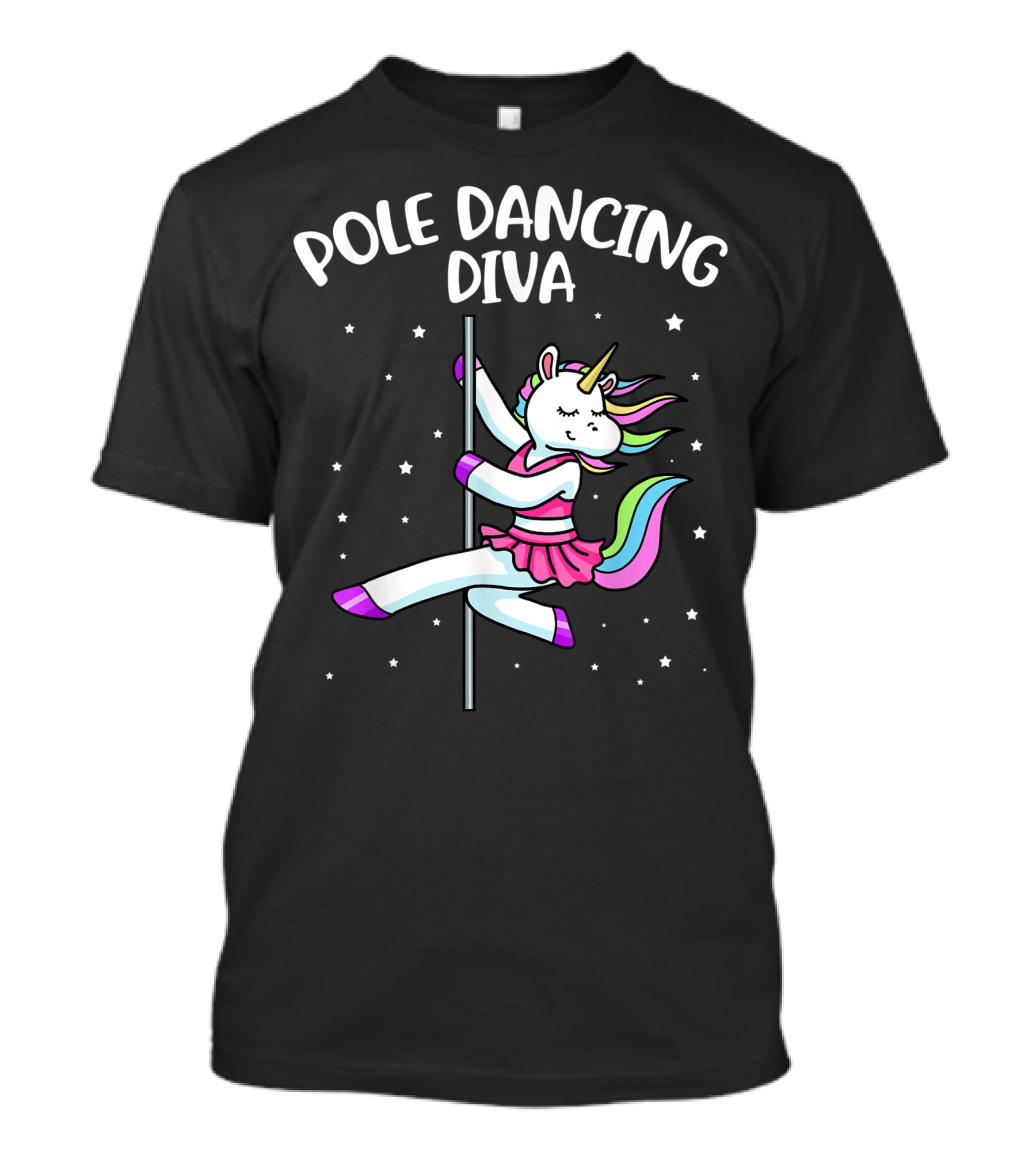 POLE DANCING DIVA UNICORN T-Shirt