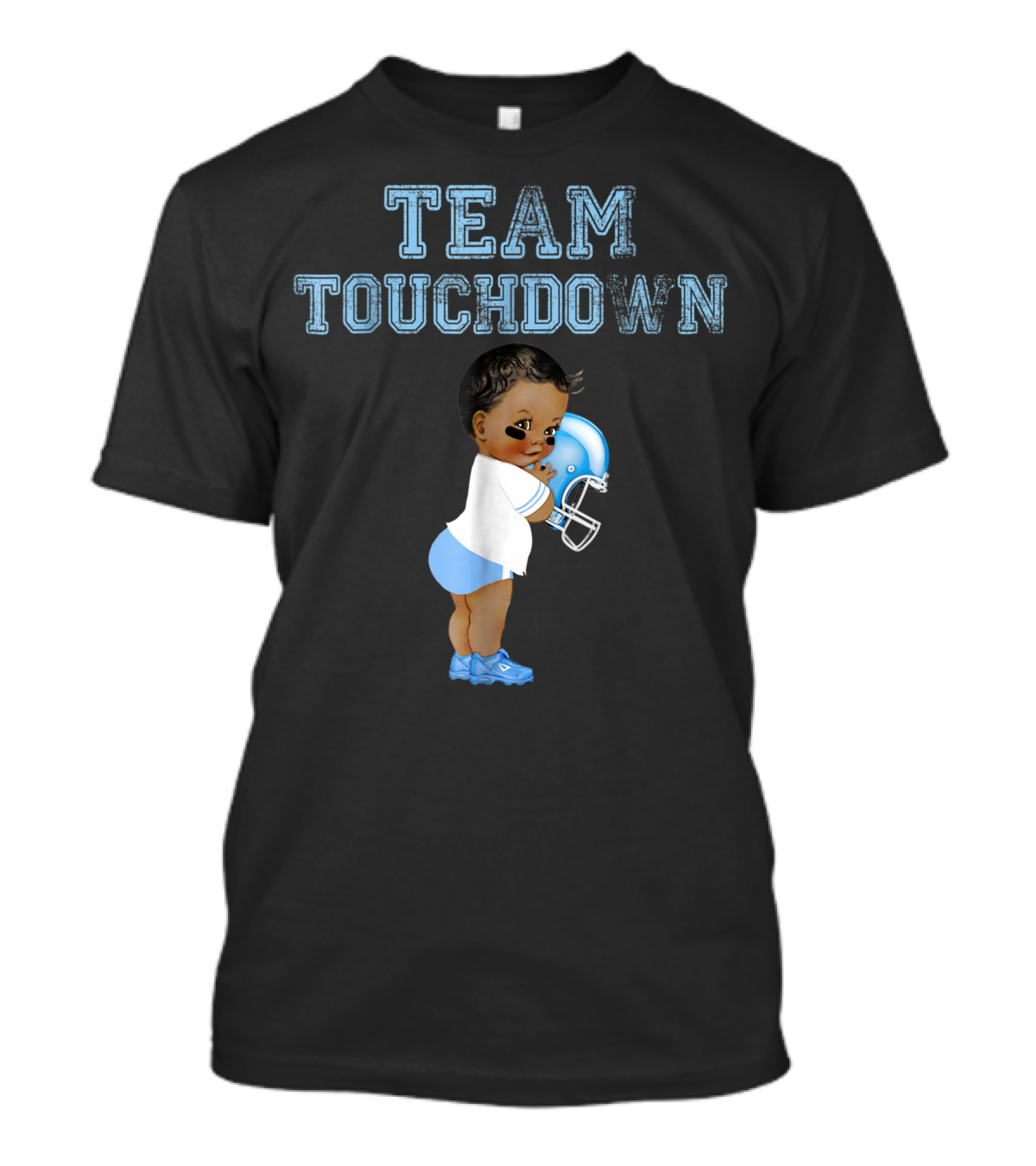 Team Touchdown Boy Gender Reveal Baby Shower T-Shirt