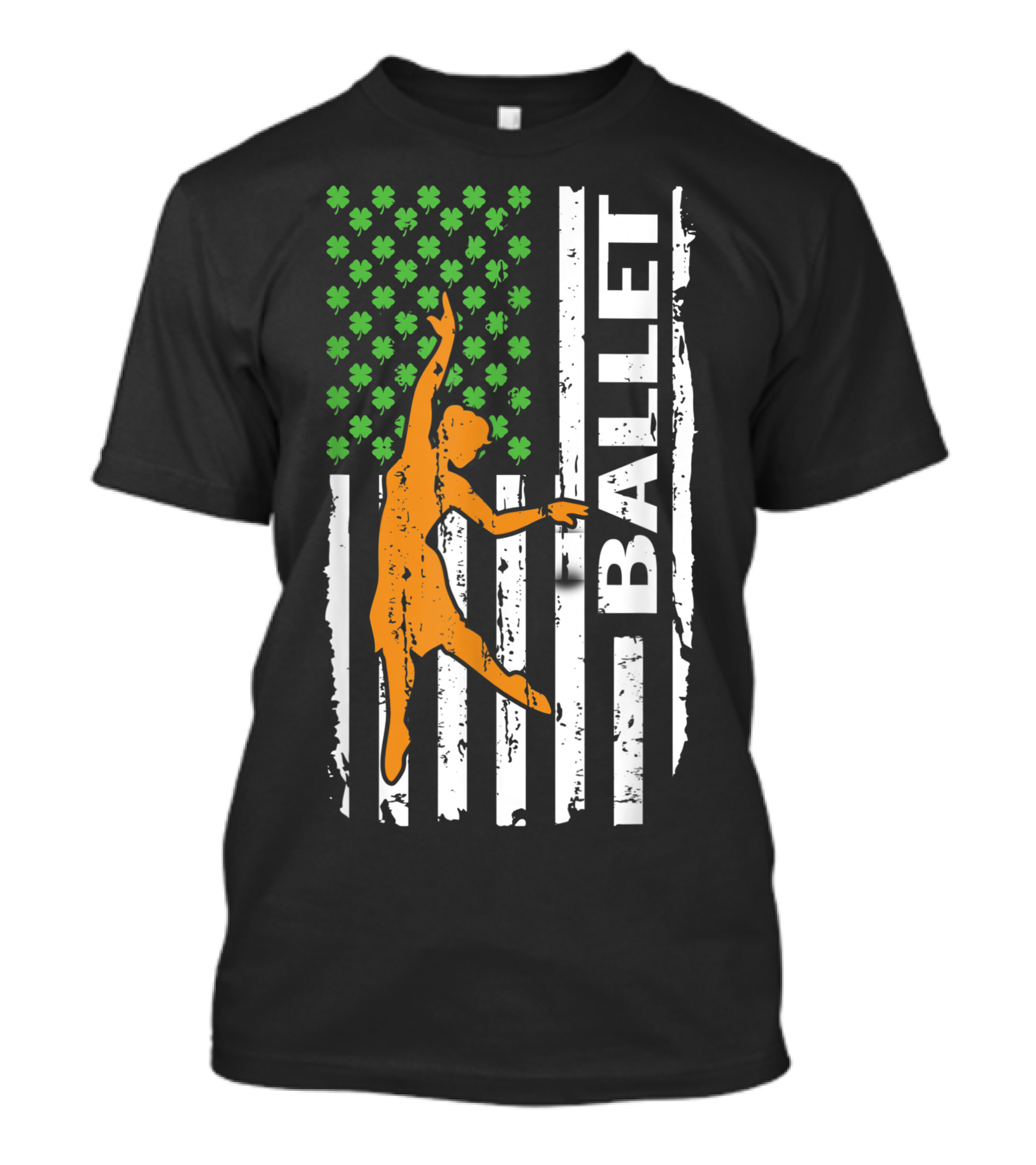 St Patricks Day Irish Flag Ballet Dance Sport Holiday 365 T-Shirt