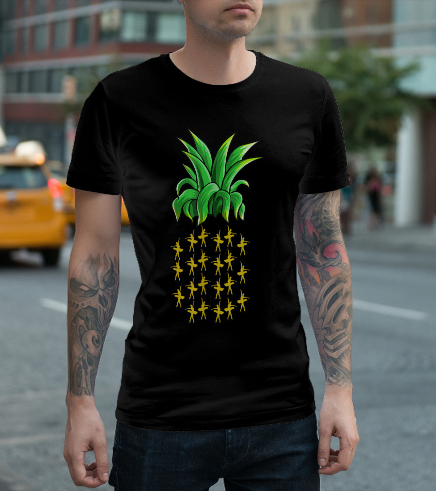 Ballet Dancer Pineapple Fruit Lover Women T-Shirt
