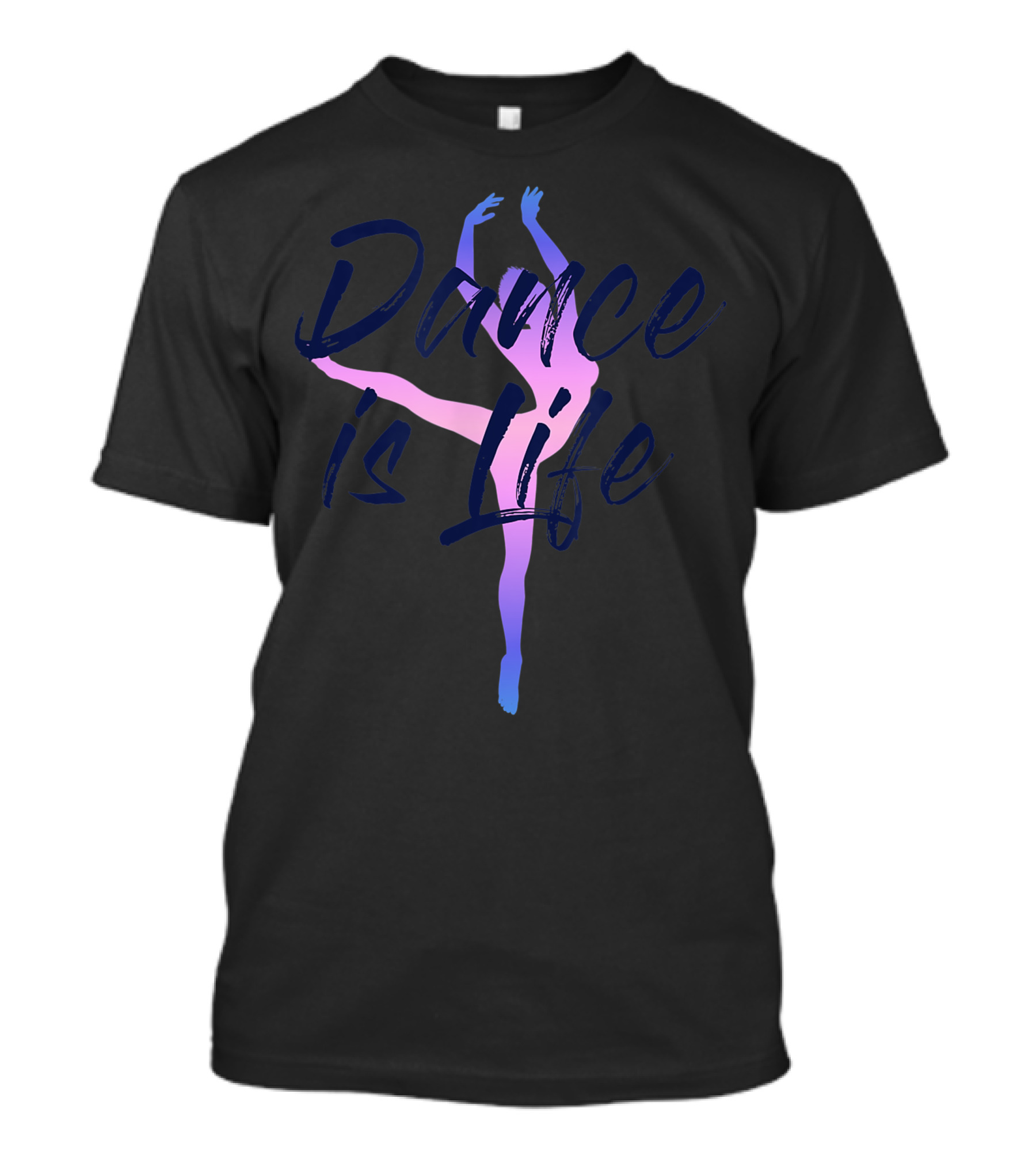 Dance Is Life Ballet Dancer Ballerina Girls T-Shirt