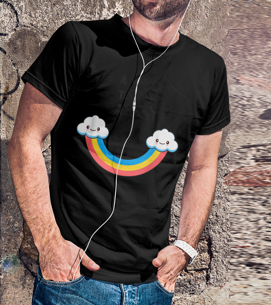 IT'S A GOOD DAY TO DO BALLET Rainbow Clouds T-Shirt