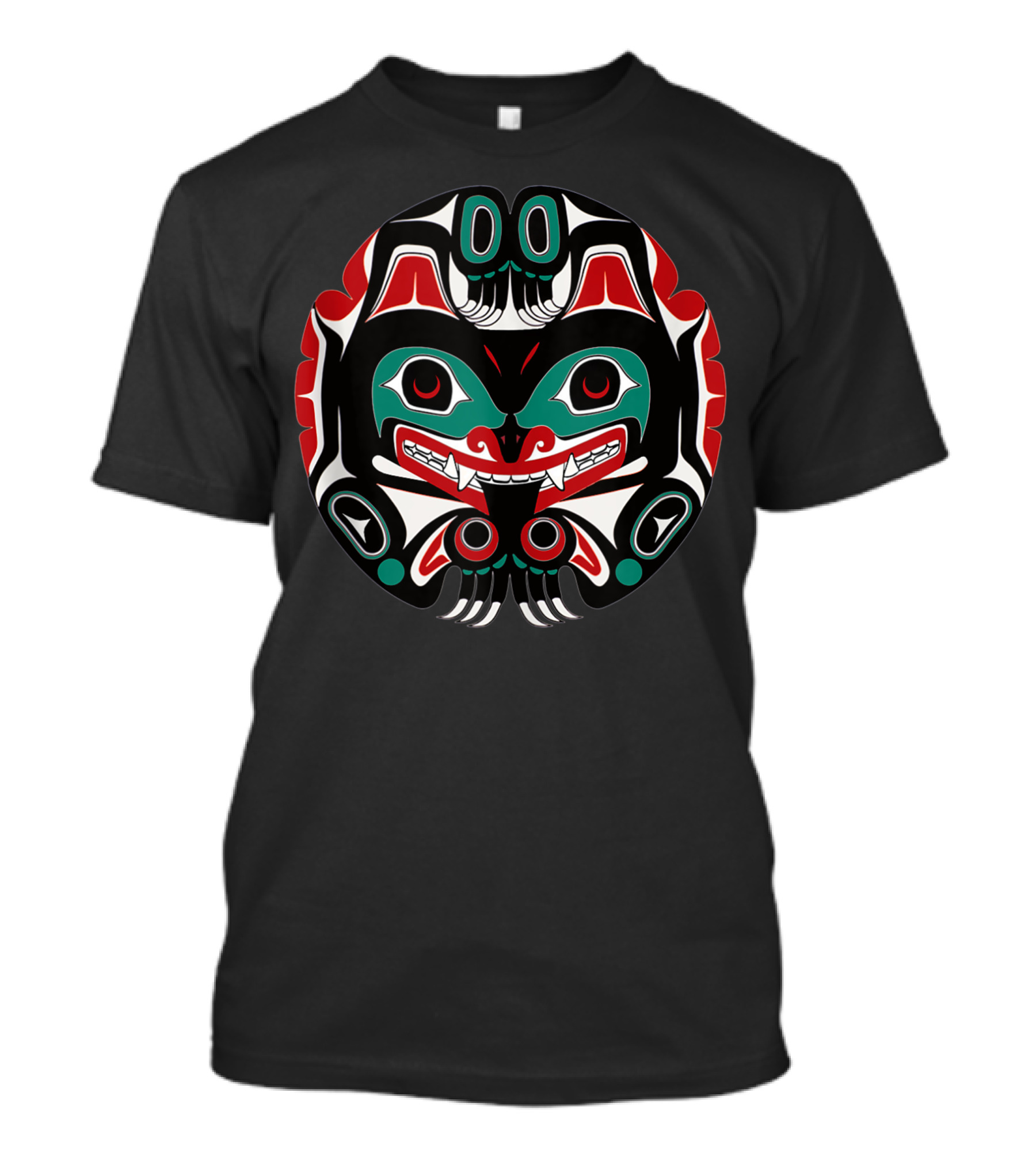 Alaska Native Tlingit Eagle Bear Clan Tribal T-Shirt