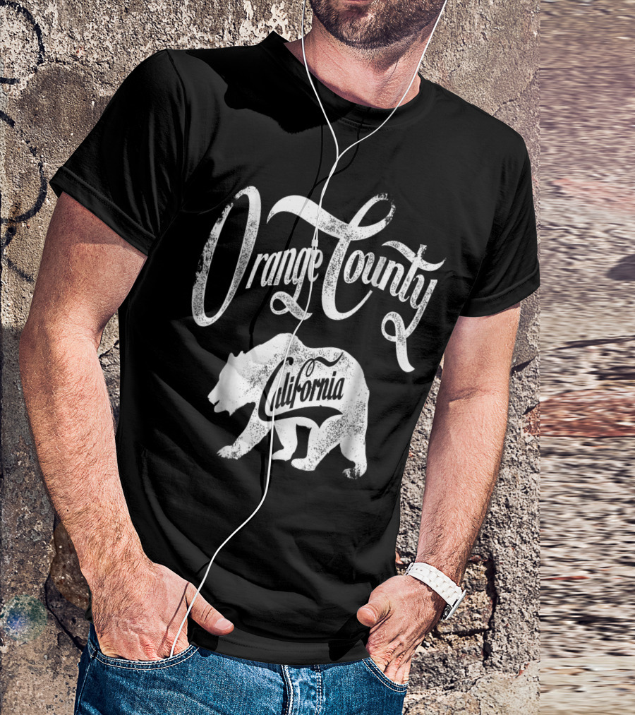 Orange County California Bear T-Shirt
