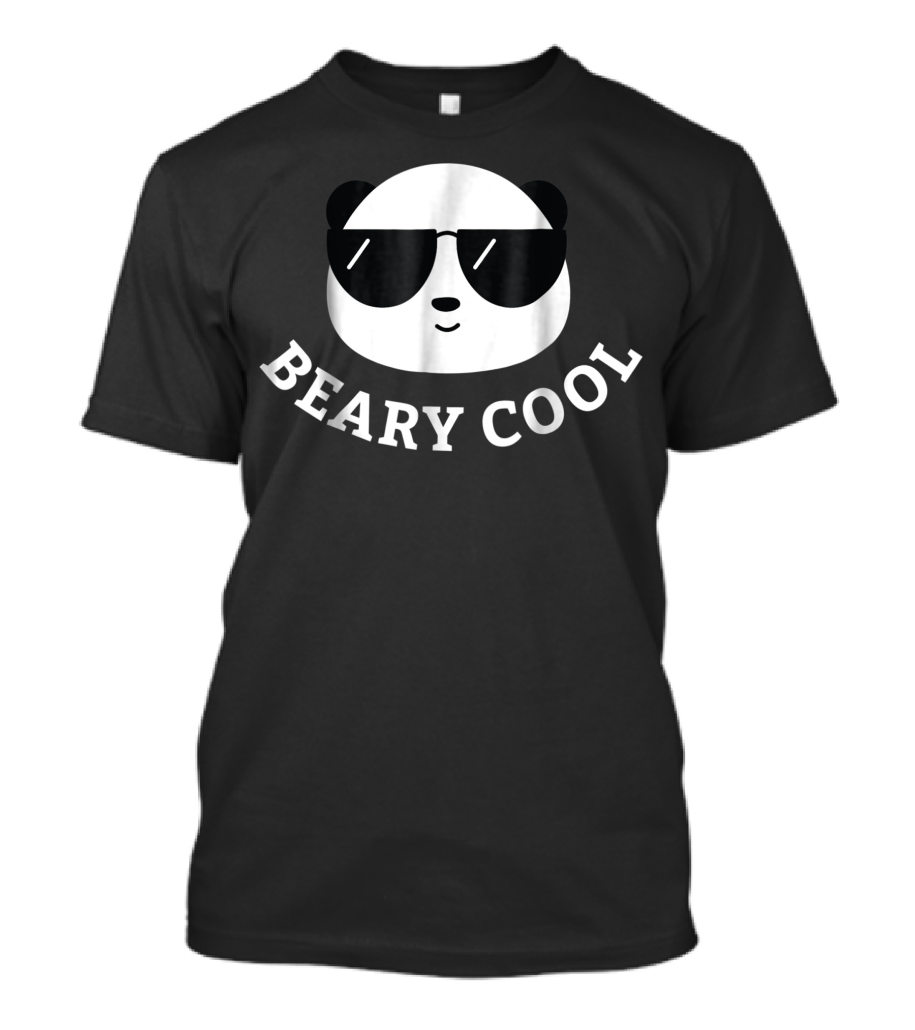 BEARY COOL Panda Bear Sunglasses T-Shirt