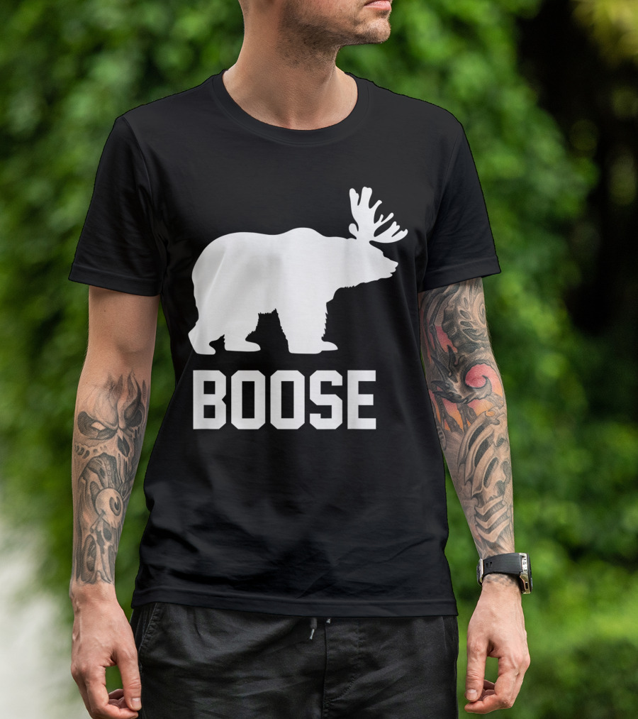 Boose Bear Moose Hybrid T-Shirt