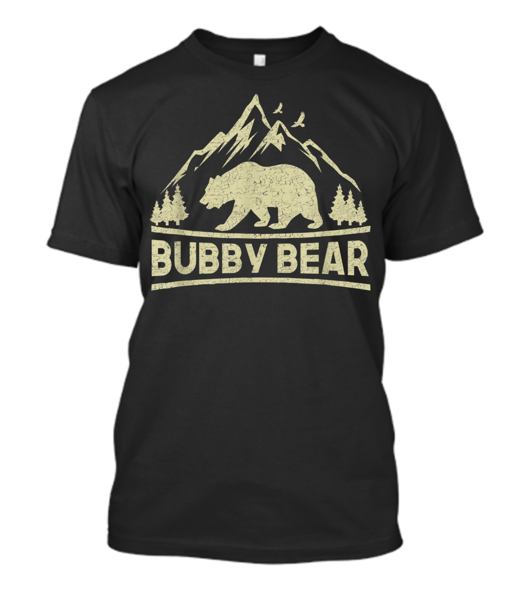 Bubby Bear Bear Mountains Camping Family Match T-Shirt