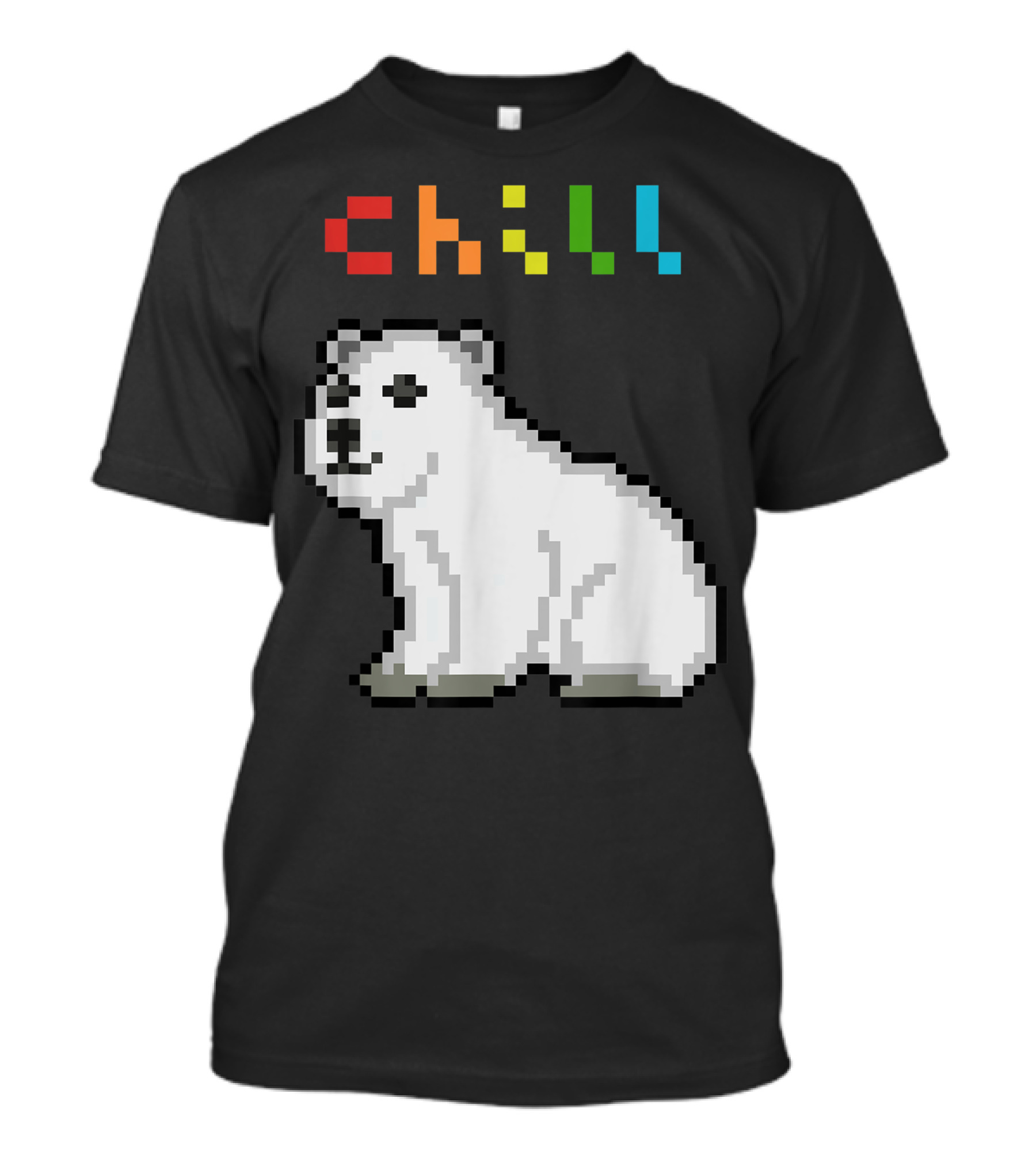 Chill Pixel Polar Bear T-Shirt