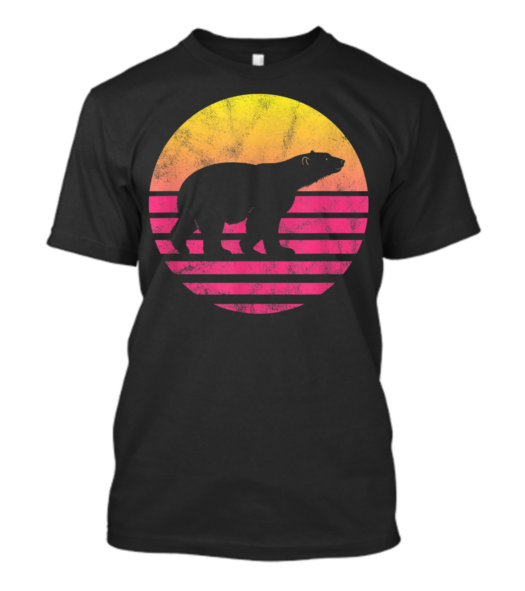 Classic Polar Bear Sunset T-Shirt