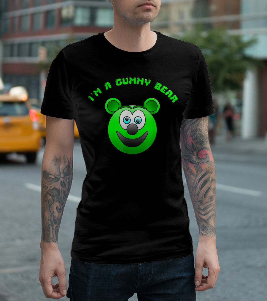 I'm A Gummy Bear Cute Kids Cartoon T-Shirt