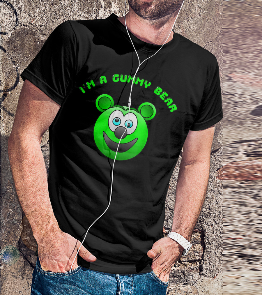 I'm A Gummy Bear Cute Kids Cartoon T-Shirt