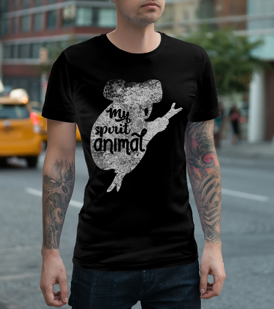 My Spirit Animal Koalas Whisperer Cute Koala T-Shirt