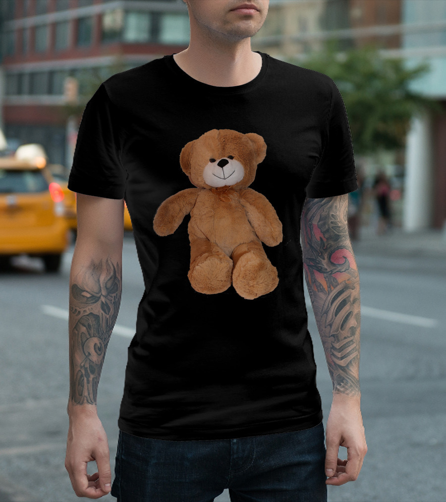 Cute Brown Teddy Bear Stuffed Animal Plush Toy T-Shirt