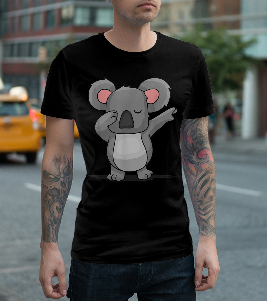 Dabbing Koala Dab Cartoon Pose T-Shirt